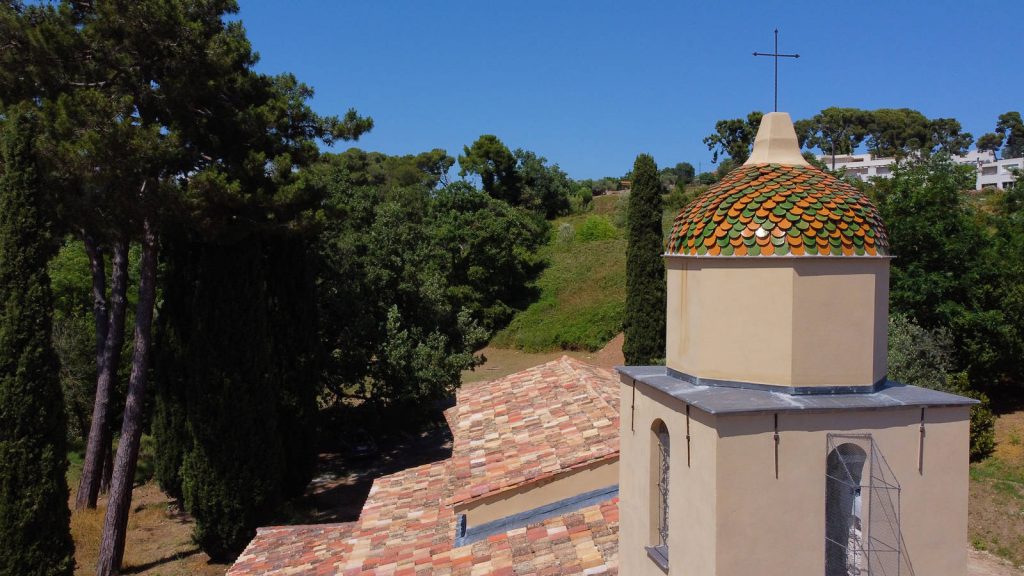 Chapelle St Jean clocher et toit restaurés