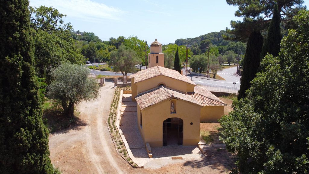 Chapelle St Jean vue aérienne nord