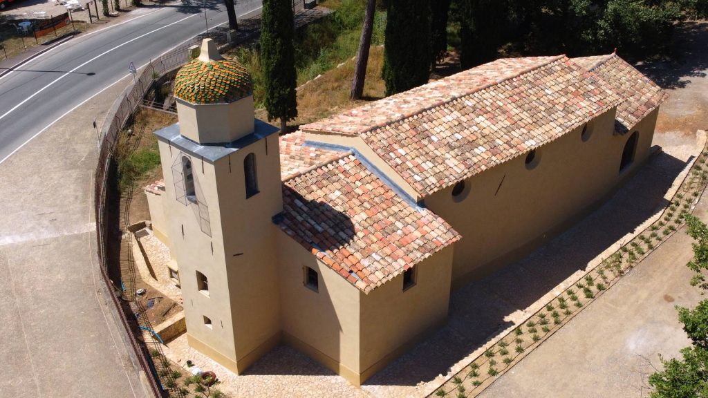 Chapelle St Jean vue aérienne